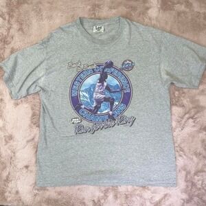 Vintage 90s Utah Jazz NBA graphic tee, Lee sport, basketball T, spring